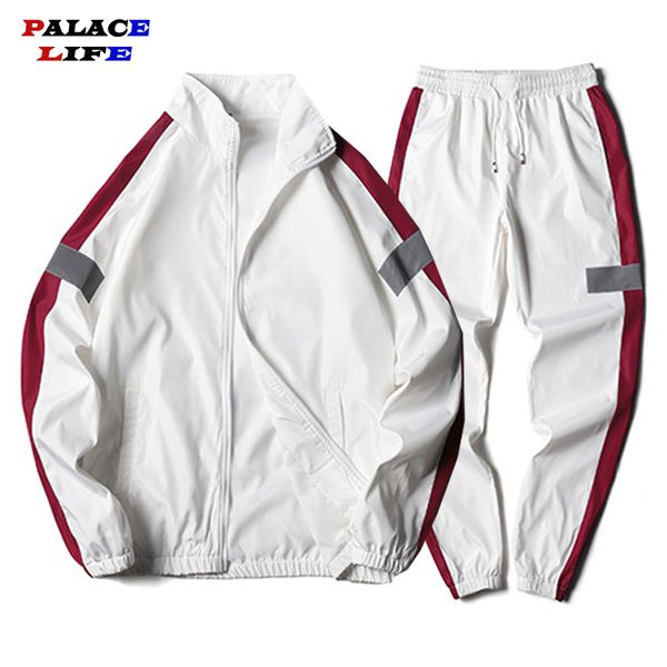 men sportswear set spring autumn set mens tracksuit patchwork hip hop sweatshirt+pants male casual two pieces track suit, Gray
men sportswear set spring autumn set mens tracksuit patchwork hip hop sweatshirt+pants male casual two pieces track suit, Gray