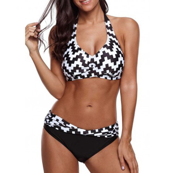 plus size swimwear women swimsuits xxxl xxl bikinis 2020 mujer halter striped print bathing backless beachwear 4xl 5, White;black
plus size swimwear women swimsuits xxxl xxl bikinis 2020 mujer halter striped print bathing backless beachwear 4xl 5, White;black