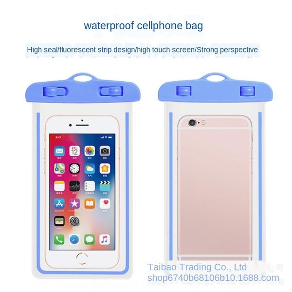 nmle5 new transparent touch screen luminous luminous bag mobile phone waterproof bag color underwater p swimming pvc high-grade fluoresc
nmle5 new transparent touch screen luminous luminous bag mobile phone waterproof bag color underwater p swimming pvc high-grade fluoresc