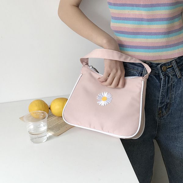 2020 spring women small handbag daisy embroidery tote ladies' vintage underarm bag zipper half moon bags waterproof purse #15
2020 spring women small handbag daisy embroidery tote ladies' vintage underarm bag zipper half moon bags waterproof purse #15