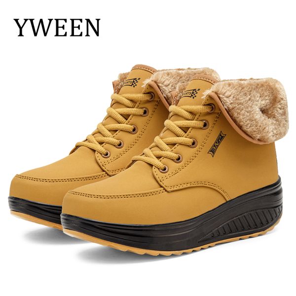 yween women boots non-slip waterproof winter ankle snow boots women platform winter shoes with thick fur botas mujer 2020, Black
yween women boots non-slip waterproof winter ankle snow boots women platform winter shoes with thick fur botas mujer 2020, Black