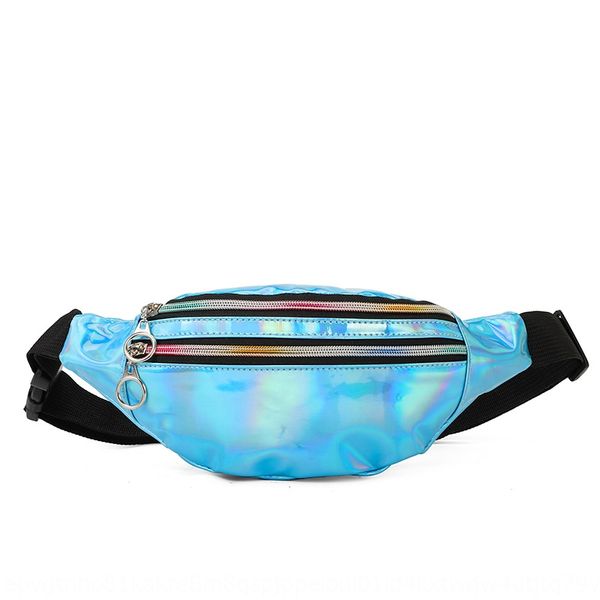 2020 season women's laser running outdoor sports pu fashion chest bag outdoor sports single shoulder running bag, White
2020 season women's laser running outdoor sports pu fashion chest bag outdoor sports single shoulder running bag, White