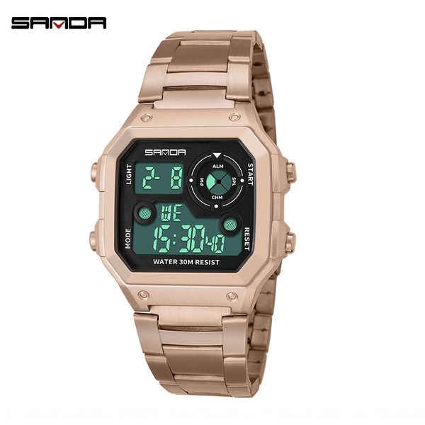 tuxyu sunda new square tide electronic waterproof multifunctional electron electron digital electronics digital men's watch student ste, Blue
tuxyu sunda new square tide electronic waterproof multifunctional electron electron digital electronics digital men's watch student ste, Blue
