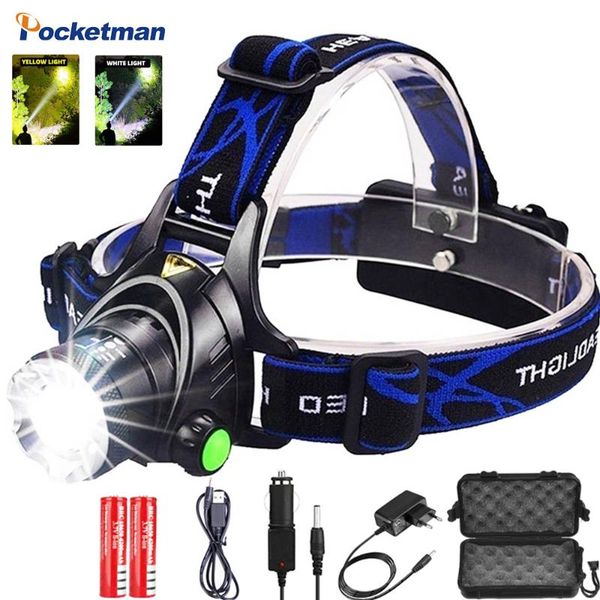 headlamps est led headlamp most powerful headlight camping lamp head yellow/white light fishing
headlamps est led headlamp most powerful headlight camping lamp head yellow/white light fishing