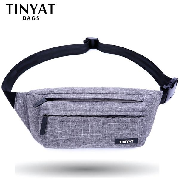 tinyat men male waist bag pack grey casual functional belt bag large belt pouch phone money belt bag fanny travel hip mx200717
tinyat men male waist bag pack grey casual functional belt bag large belt pouch phone money belt bag fanny travel hip mx200717