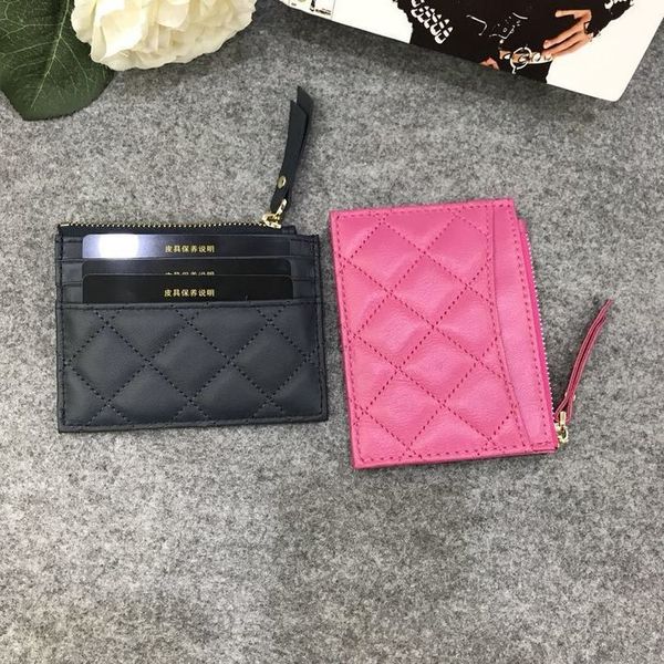 genuine leather fashion small wallet sheepskin designer id card holders zipper slim holder case mini money bag, Red;black
genuine leather fashion small wallet sheepskin designer id card holders zipper slim holder case mini money bag, Red;black