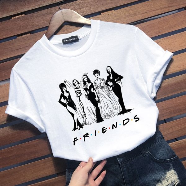 friends tee harajuku women harajuku letter printed short sleeve o-neck tshirt female loose, White
friends tee harajuku women harajuku letter printed short sleeve o-neck tshirt female loose, White