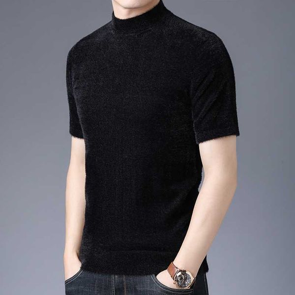 men's sweaters turtleneck short sleeve knitted male pullovers men pull homme trui heren 2021 fashion warm knitting jumper sweater, White;black
men's sweaters turtleneck short sleeve knitted male pullovers men pull homme trui heren 2021 fashion warm knitting jumper sweater, White;black