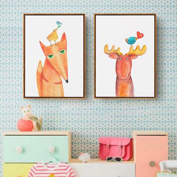 modern cute cartoon red animal fox poster wall art canvas painting minimalist print nursery picture for baby kids room home deco
modern cute cartoon red animal fox poster wall art canvas painting minimalist print nursery picture for baby kids room home deco
