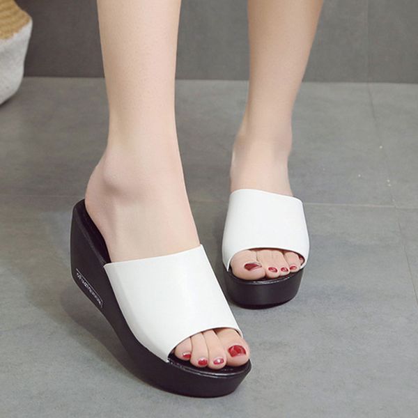 slippers women platform sandals lady solid black white female fashion wedge heels summer flip flop open toe large size
slippers women platform sandals lady solid black white female fashion wedge heels summer flip flop open toe large size