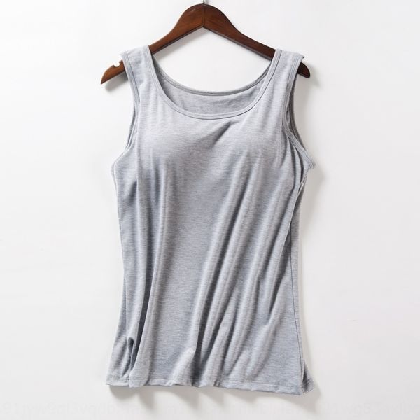 women's cup cover sling shoulder strap one-piece base vest solid color modal yoga wide shoulder strap sleeveless suspender base shirt, White
women's cup cover sling shoulder strap one-piece base vest solid color modal yoga wide shoulder strap sleeveless suspender base shirt, White