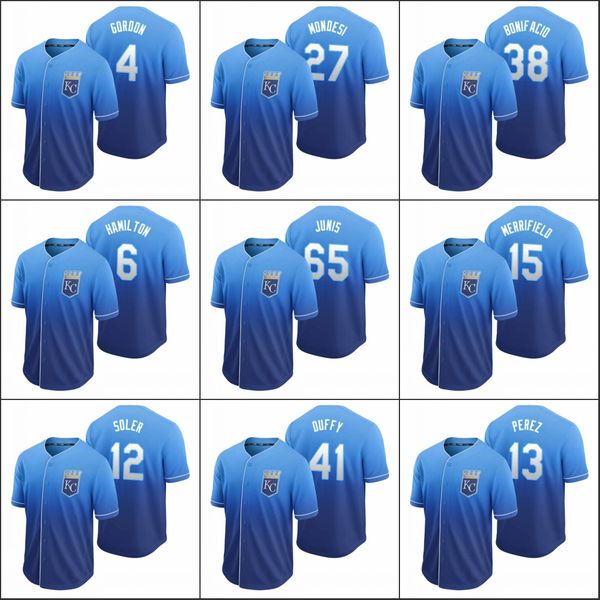 kansas city royals men #13 salvador perez 31 ian kennedy 5 george brett 4 alex gordon women youth royal fade custom jersey, Black
kansas city royals men #13 salvador perez 31 ian kennedy 5 george brett 4 alex gordon women youth royal fade custom jersey, Black