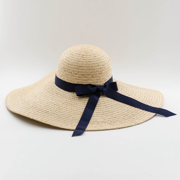 korean new style super large brim lafite butterfly straw women's travel beach leisure big hat all-match bowknot straw hat, Blue;gray
korean new style super large brim lafite butterfly straw women's travel beach leisure big hat all-match bowknot straw hat, Blue;gray