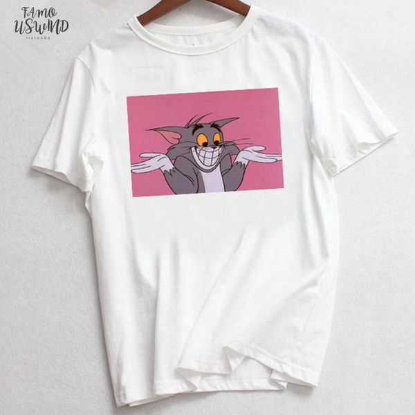 короткие рукава смешные дамы tee shirt cute лета женщин tee shirt повседневная мода мультфильм печати kawaii женщины топы футболка, White
короткие рукава смешные дамы tee shirt cute лета женщин tee shirt повседневная мода мультфильм печати kawaii женщины топы футболка, White