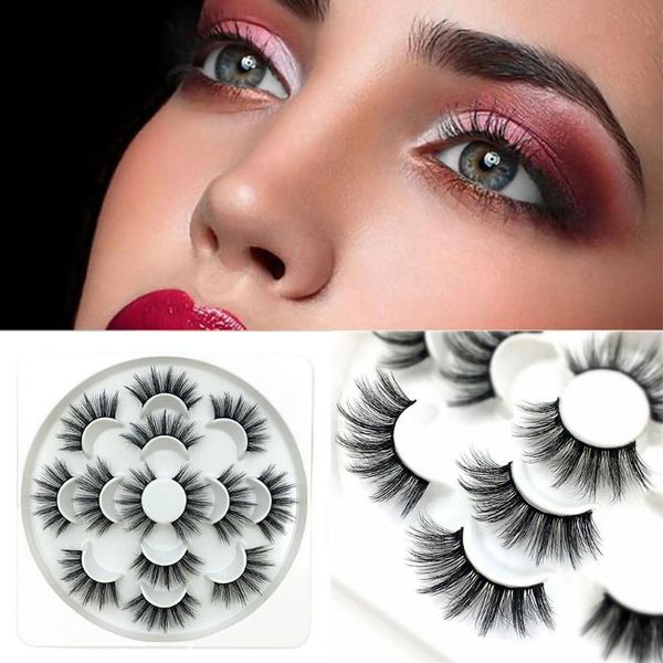 7pair luxury 6d false lashes fluffy strip eyelashes long natural party eyelashes long natural party new arrival
7pair luxury 6d false lashes fluffy strip eyelashes long natural party eyelashes long natural party new arrival