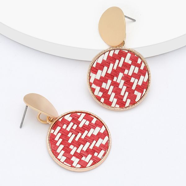 earrings2020 new multi-layer round alloy rattan woven earrings women's fashion light luxury style, Golden
earrings2020 new multi-layer round alloy rattan woven earrings women's fashion light luxury style, Golden
