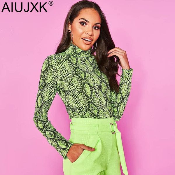 women's jumpsuits & rompers aiujxk long sleeve neon snake print bodysuit women autumn bodycon romper club body woman jumpsuit stree, Black;white
women's jumpsuits & rompers aiujxk long sleeve neon snake print bodysuit women autumn bodycon romper club body woman jumpsuit stree, Black;white