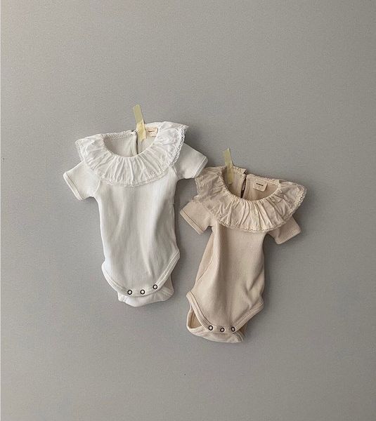 3494 summer new baby ruffled collar short sleeve bodysuit lace rompers or baby kids t-shirt girls pullovers children's, Blue
3494 summer new baby ruffled collar short sleeve bodysuit lace rompers or baby kids t-shirt girls pullovers children's, Blue