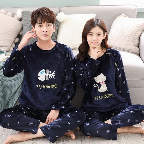 sw93v winter couple warm flannel pajamas women's long-sleeved trousers thickened coral warm clothes clothes home clothesfleece leisure, Black;brown
sw93v winter couple warm flannel pajamas women's long-sleeved trousers thickened coral warm clothes clothes home clothesfleece leisure, Black;brown