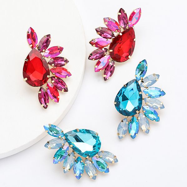 exaggerated wind drop-shaped glass diamond diamond earrings female full diamond earrings bohemia, Golden
exaggerated wind drop-shaped glass diamond diamond earrings female full diamond earrings bohemia, Golden