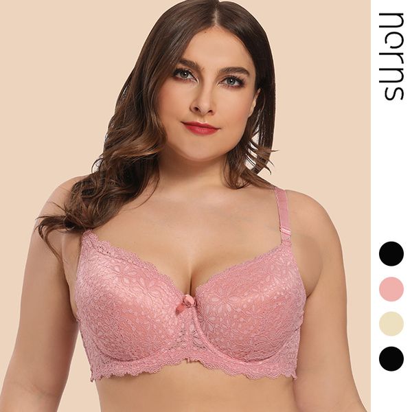 norns steel ring underwear lace thin section fat sister large size bra gathered full cup, Red;black
norns steel ring underwear lace thin section fat sister large size bra gathered full cup, Red;black