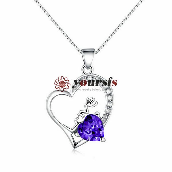 yoursfs 925 silver cubic zironia heart pendant necklace fashion silver jewelry
yoursfs 925 silver cubic zironia heart pendant necklace fashion silver jewelry