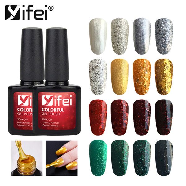 yifei 10ml gel nail polish glitter golden laser gel nail polish led uv varnish soak off diy art, Red;pink
yifei 10ml gel nail polish glitter golden laser gel nail polish led uv varnish soak off diy art, Red;pink