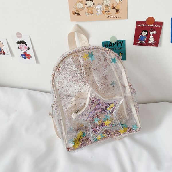 za new children's girl transparent mini color sequins tong bao shoulder bag er tong bao star backpack women's bag
za new children's girl transparent mini color sequins tong bao shoulder bag er tong bao star backpack women's bag