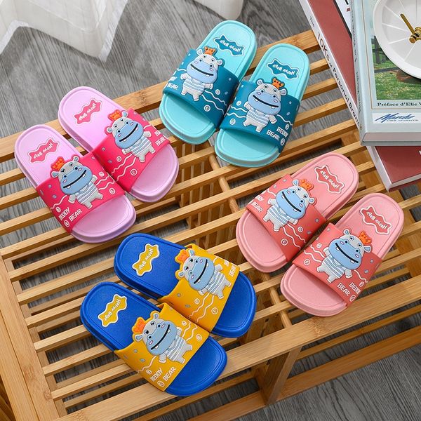 children' cartoon hippo indoor home anti-skid home soft bottom boys' cute slippers girls' slippers, Black;grey
children' cartoon hippo indoor home anti-skid home soft bottom boys' cute slippers girls' slippers, Black;grey