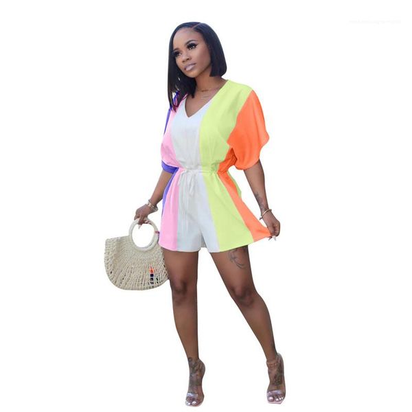 designer jumpsuits fashion loose v neck contrast color ladies jumpsuits casual panelled color woman rompers womens, Black;white
designer jumpsuits fashion loose v neck contrast color ladies jumpsuits casual panelled color woman rompers womens, Black;white