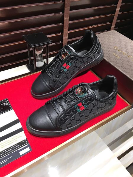2019l summer new men's casual tide shoes, sports wild leather low-shoes, original packaging shoe box delivery 38-44, Black
2019l summer new men's casual tide shoes, sports wild leather low-shoes, original packaging shoe box delivery 38-44, Black