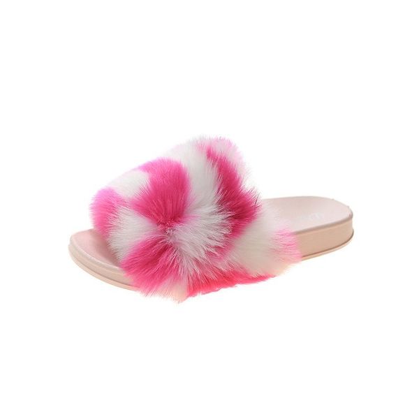 women's slippers fur slides sandals faux fur fluffy furry sliders open toe non-slip indoor outdoor beach sandals shoes woman, Black
women's slippers fur slides sandals faux fur fluffy furry sliders open toe non-slip indoor outdoor beach sandals shoes woman, Black