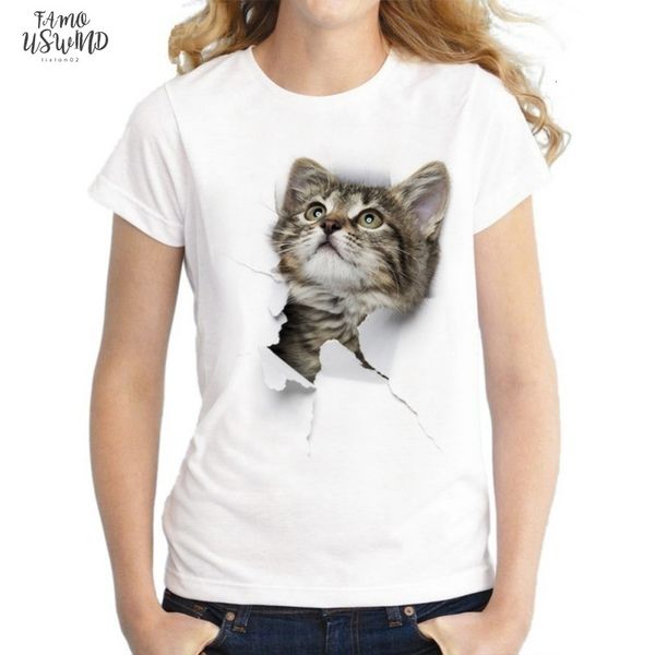 2020 summer t shirt women naughty cat 3d lovely printing originality o neck harajuku short sleeves t shirts plus size, White
2020 summer t shirt women naughty cat 3d lovely printing originality o neck harajuku short sleeves t shirts plus size, White