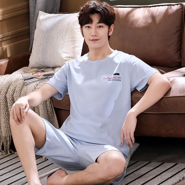 tuexr short-sleeved youth thin casual two-piece home wear men's cotton pajamas pajamas short-sleeved youth thin casual men's cotto, Black;brown
tuexr short-sleeved youth thin casual two-piece home wear men's cotton pajamas pajamas short-sleeved youth thin casual men's cotto, Black;brown