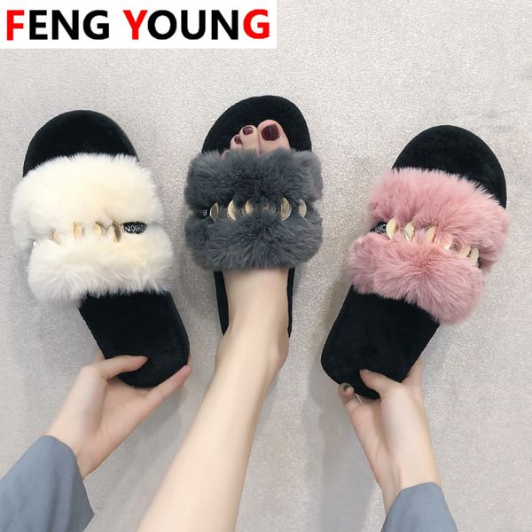 autumn winter women slippers indoor floor flip flops fashion furry plush home slipper soft cotton female flats warm footwear, Black
autumn winter women slippers indoor floor flip flops fashion furry plush home slipper soft cotton female flats warm footwear, Black