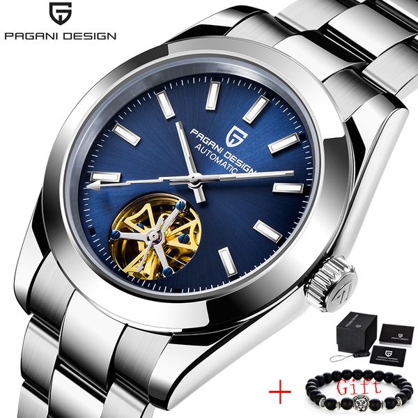 2020 pagani design new men watch automatic mechanical watches men tourbillon sapphire genuine waterproof watch relogio masculino, Slivery;brown
2020 pagani design new men watch automatic mechanical watches men tourbillon sapphire genuine waterproof watch relogio masculino, Slivery;brown