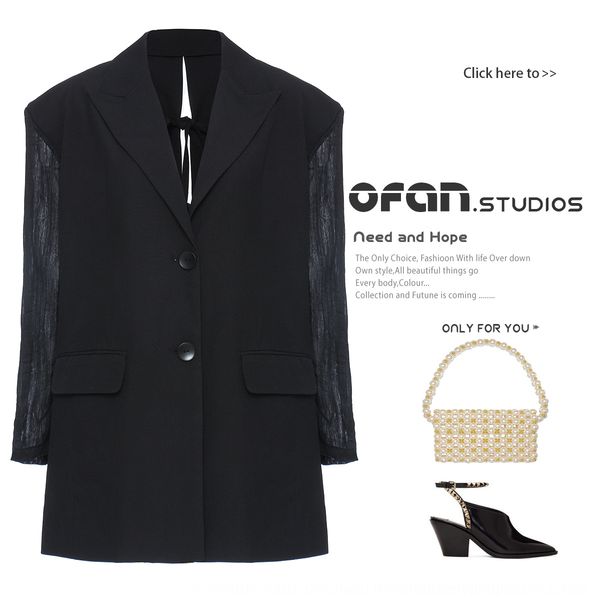 omuio 20a/w overside loose version back backless lace-up irregular pleated sleeve suit 1339 20a/w overside loose version back backless lace, White;black
omuio 20a/w overside loose version back backless lace-up irregular pleated sleeve suit 1339 20a/w overside loose version back backless lace, White;black