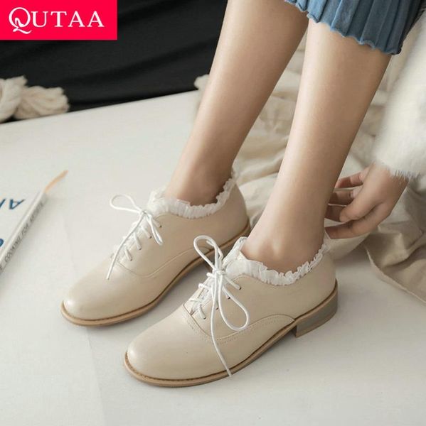 qutaa 2020 женская обувь pu кожа платформа узелок платформа квадратный каблук круглый toe casual весна / осень дамы насосы размер 34-43, Black
qutaa 2020 женская обувь pu кожа платформа узелок платформа квадратный каблук круглый toe casual весна / осень дамы насосы размер 34-43, Black