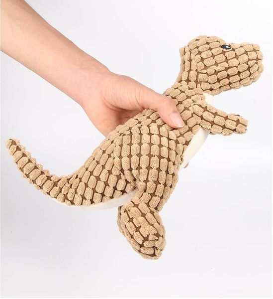 est pet dog voice toy puppy large dog molar teeth resistant bite teeth cleaning pet toy dinosaur series
est pet dog voice toy puppy large dog molar teeth resistant bite teeth cleaning pet toy dinosaur series