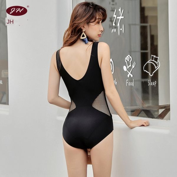 jinhong new one-piece triangle swimsuit lace stitching fashionable women's swimsuit customized, White;black
jinhong new one-piece triangle swimsuit lace stitching fashionable women's swimsuit customized, White;black