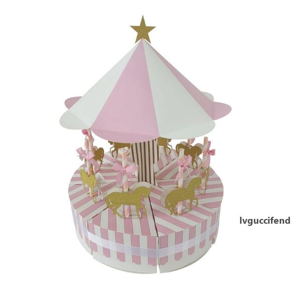 1set festival carousel paper candy box pink blue anniversary wedding baby shower party gift box supplies
1set festival carousel paper candy box pink blue anniversary wedding baby shower party gift box supplies