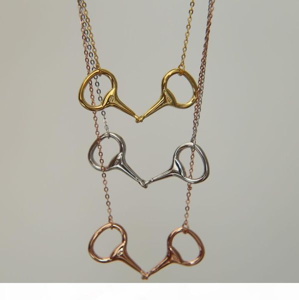 r fashion european plain silver jewelry 925 sterling silver horse snaffle bit necklace
r fashion european plain silver jewelry 925 sterling silver horse snaffle bit necklace