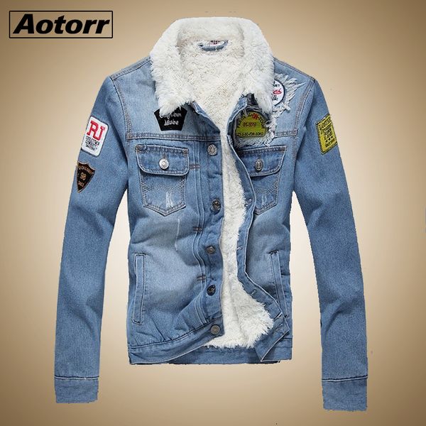 denim jacket men winter casual warm fur lined jean coat male slim fit cowboy motorcyle jackets men printed streetwear outwear cx200730, Black;brown
denim jacket men winter casual warm fur lined jean coat male slim fit cowboy motorcyle jackets men printed streetwear outwear cx200730, Black;brown
