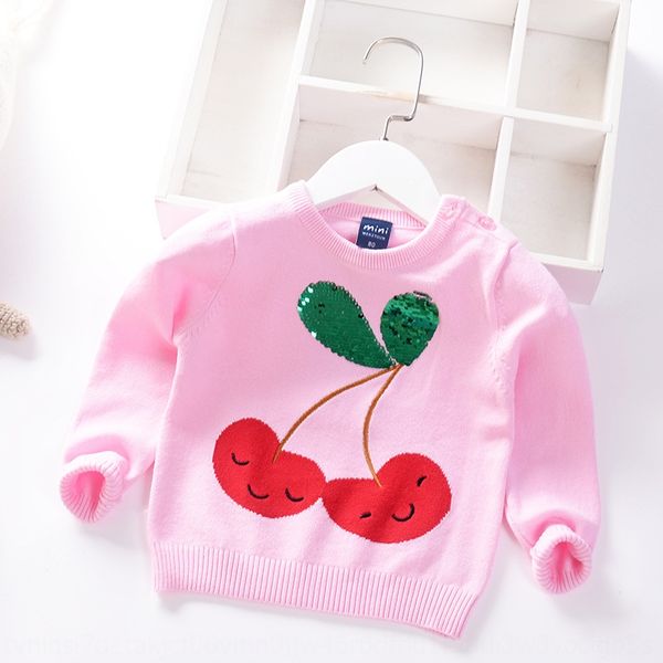 children's girl's single-layer pullover 2020 new baby sequins cherry warm warm pullover sweater sweater, Blue
children's girl's single-layer pullover 2020 new baby sequins cherry warm warm pullover sweater sweater, Blue