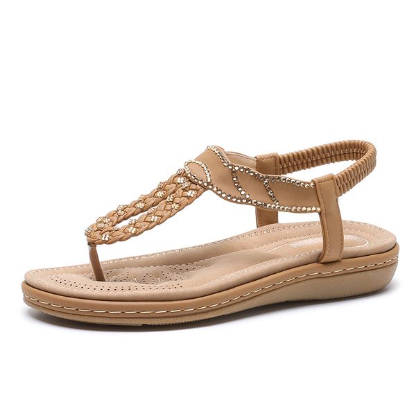 women sandals summer women shoes 2020 fashion flip flops flat sandals with flowers bohemian ladies flat shoes, Black
women sandals summer women shoes 2020 fashion flip flops flat sandals with flowers bohemian ladies flat shoes, Black