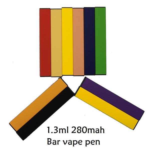 Newest Vape Bar Disposable Vape Pen 1.3ml Cartridge Starter Kit 280mAh Battery With Security Code Empty Device Pod Starter One Day Shipping
Newest Vape Bar Disposable Vape Pen 1.3ml Cartridge Starter Kit 280mAh Battery With Security Code Empty Device Pod Starter One Day Shipping