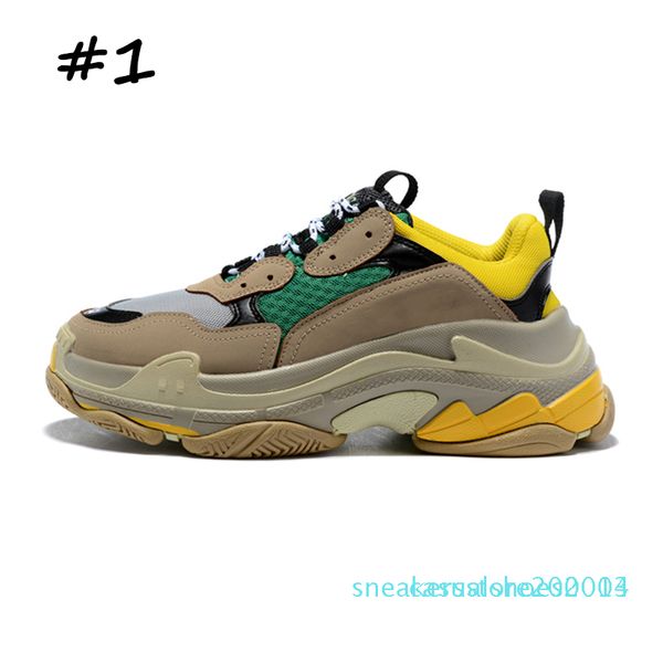 2020 triple s fashion luxury sneakers designer shoes for men women platform white red blue mens trainer sports shoe height increasing d10, Black
2020 triple s fashion luxury sneakers designer shoes for men women platform white red blue mens trainer sports shoe height increasing d10, Black