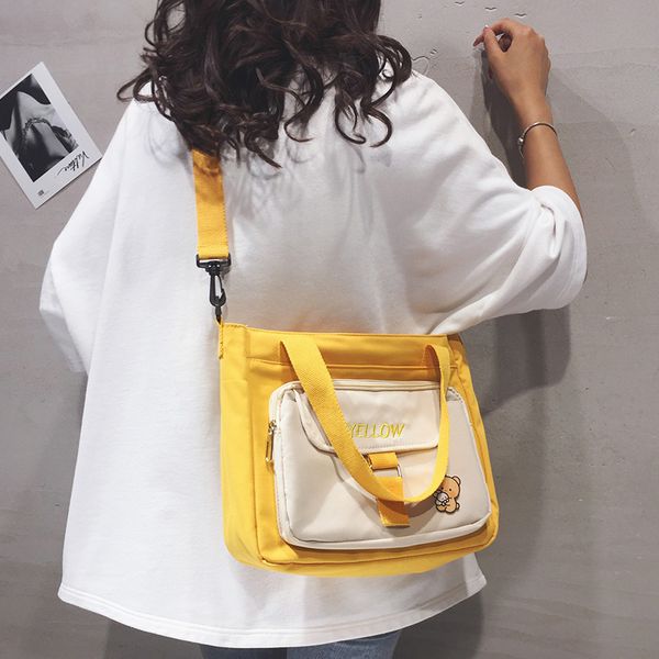 korean canvas shoulder bag zipper luxury women bags designer women messenger bag female simple handbag letter embroidery tote
korean canvas shoulder bag zipper luxury women bags designer women messenger bag female simple handbag letter embroidery tote