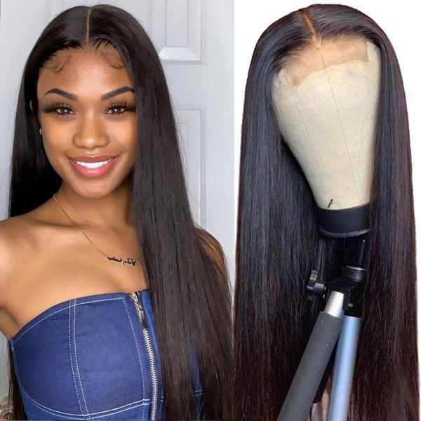 sapphire 4x4 lace closure wig straight brazilian lace front human hair wigs pre plucked remy lace frontal closure wig, Black
sapphire 4x4 lace closure wig straight brazilian lace front human hair wigs pre plucked remy lace frontal closure wig, Black