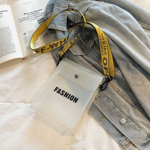 new women clear transparent pvc bag jelly handbags letter shoulder bag small crossbody bags for ladies messenger bags fashion clutch purse
new women clear transparent pvc bag jelly handbags letter shoulder bag small crossbody bags for ladies messenger bags fashion clutch purse